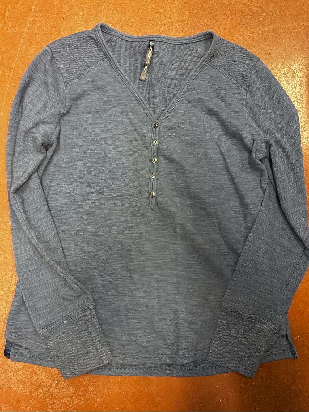 Kuhl Women's Long-Sleeve Henley - Slate Blue